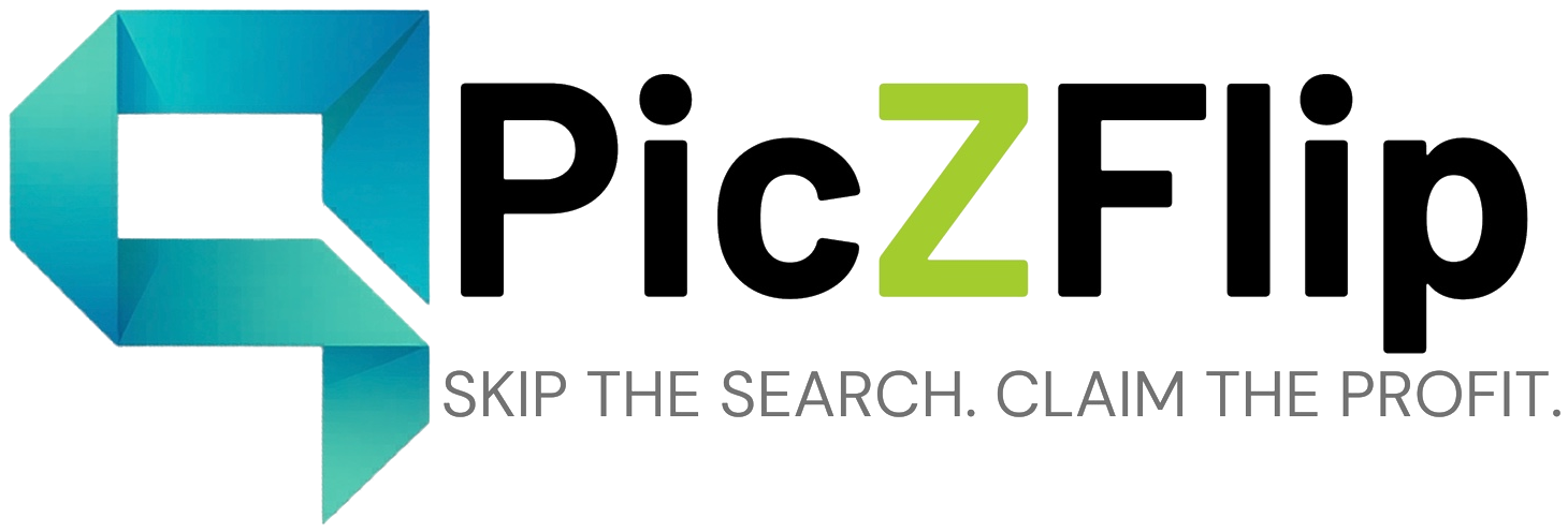 PicZFlip Logo (Dark)
